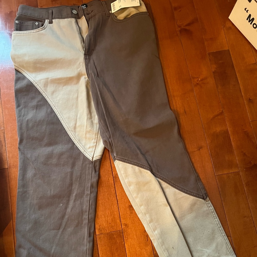 BDG color block jeans